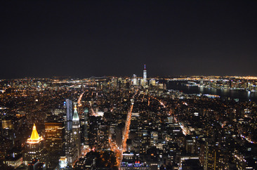 New York City at night