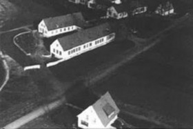 Der Campus Haste in den 1950er-Jahren.